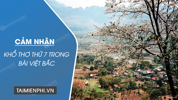 cam nhan kho tho thu 7 trong bai viet bac