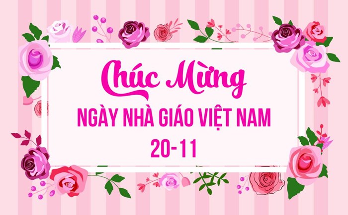 Lời chúc 20/11 ngắn gọn của phụ huynh dành cho cô giáo mầm non