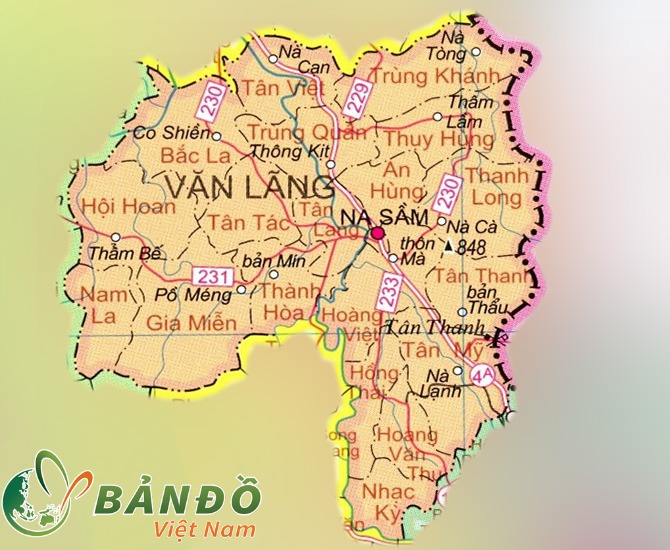 17150851 10 ban do huyen van lang lang son