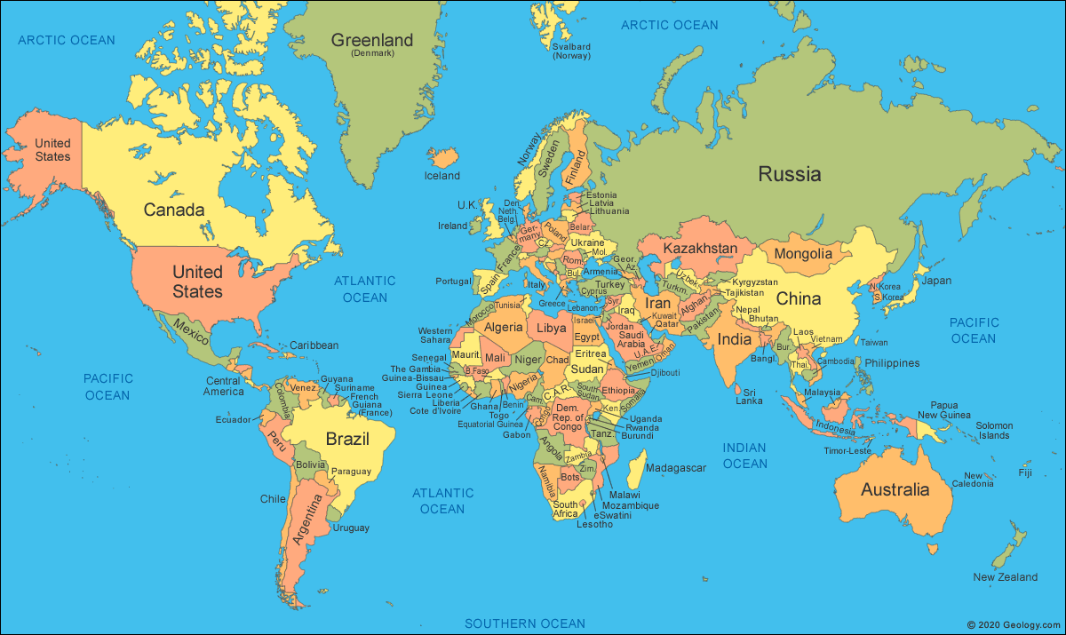 26165758 4 world map