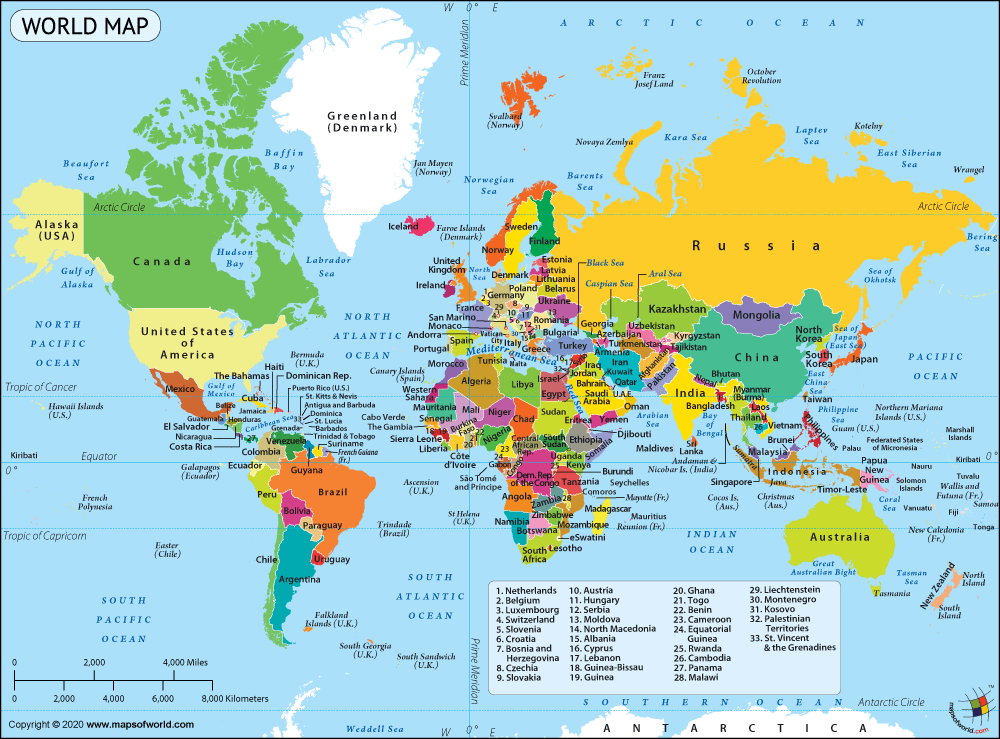 26165806 5 world map