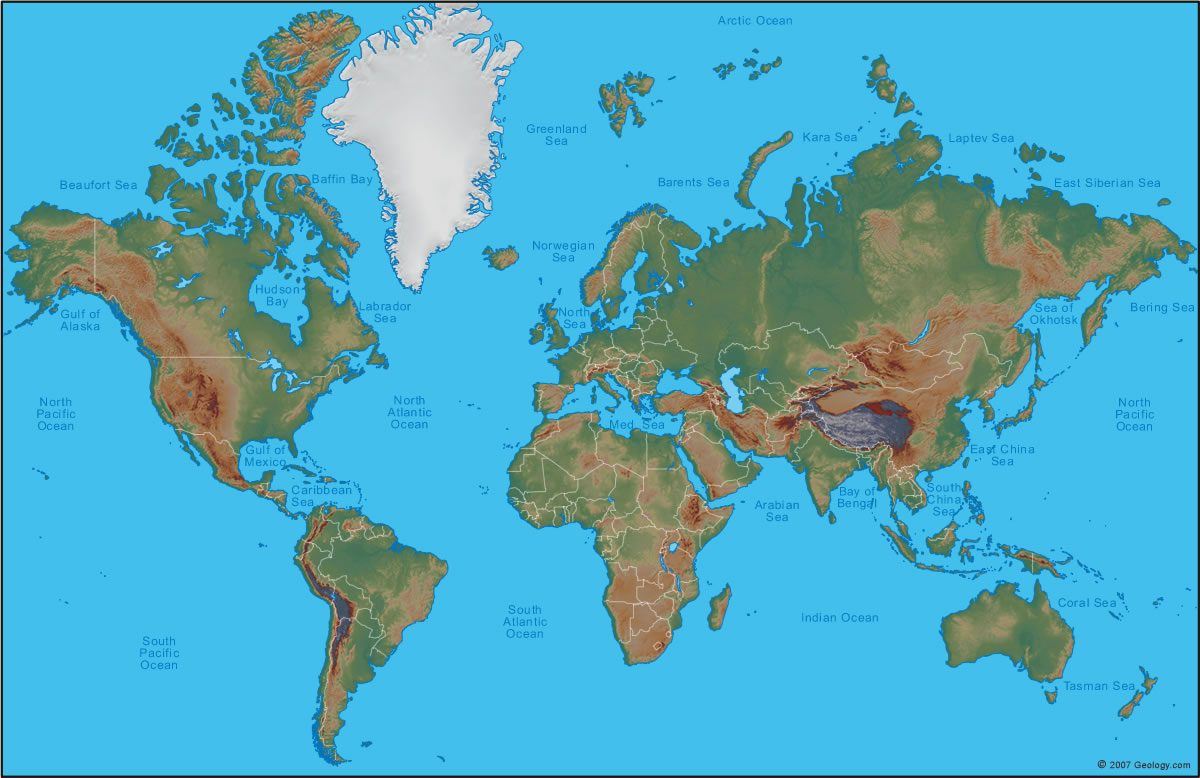 26165816 6 world map