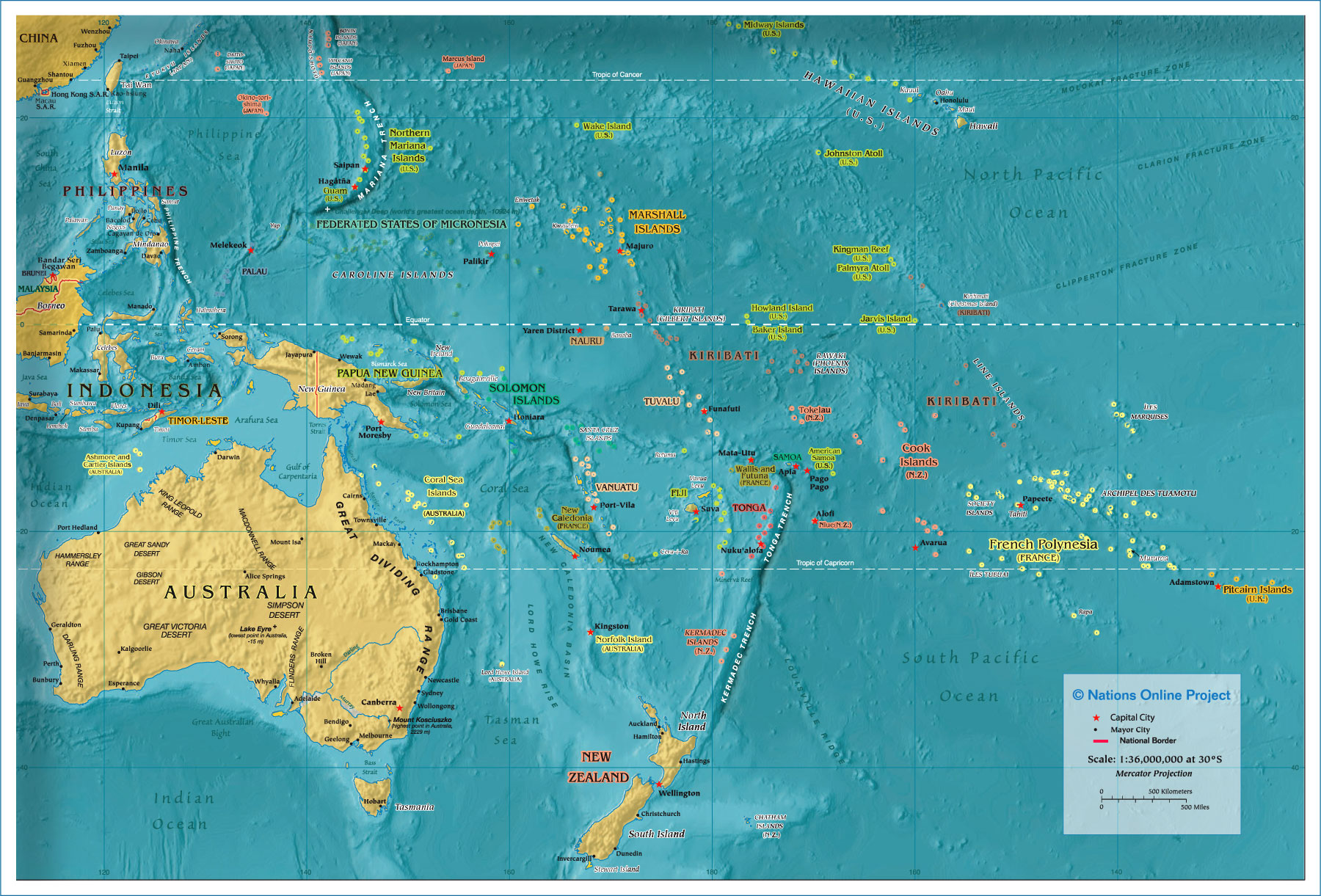 27201435 4 oceania map