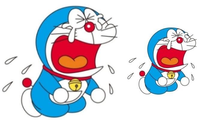 hình ảnh doraemon buồn