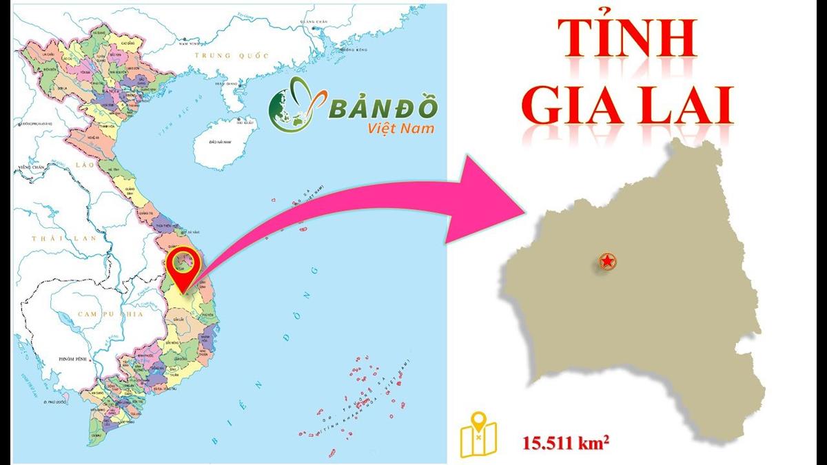 ban do tinh gia lai bandovietnam