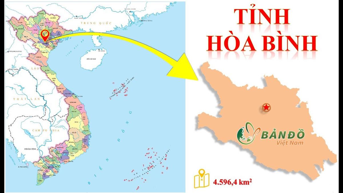 ban do tinh hoa binh bandovietnam