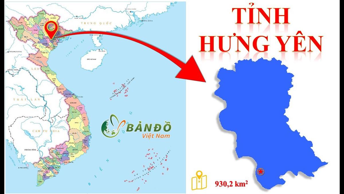 ban do tinh hung yen bandovietnam