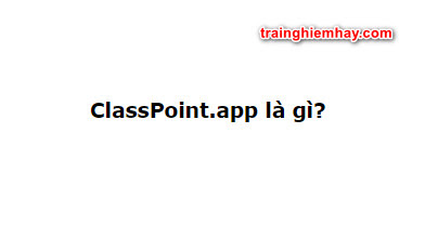 classpoint la gi