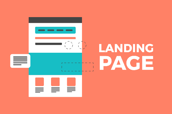 landing page