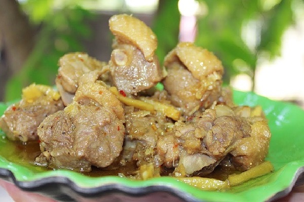 Vịt kho gừng thơm phức