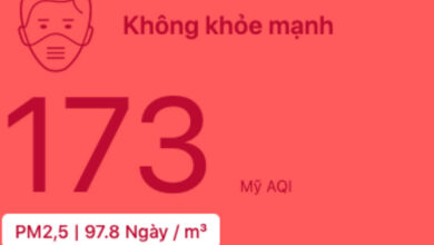 AQI la gi Chi so AQI bao nhieu thi khong