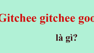 Gitchee gitchee goo la gi