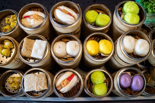 Các món ăn Dimsum vô cùng đa dạng và phong phú về màu sắc, hương vị