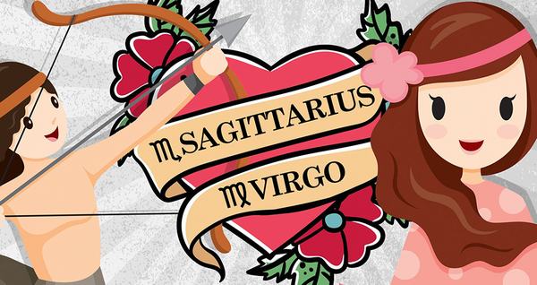 virgo sagittarius compatibility love